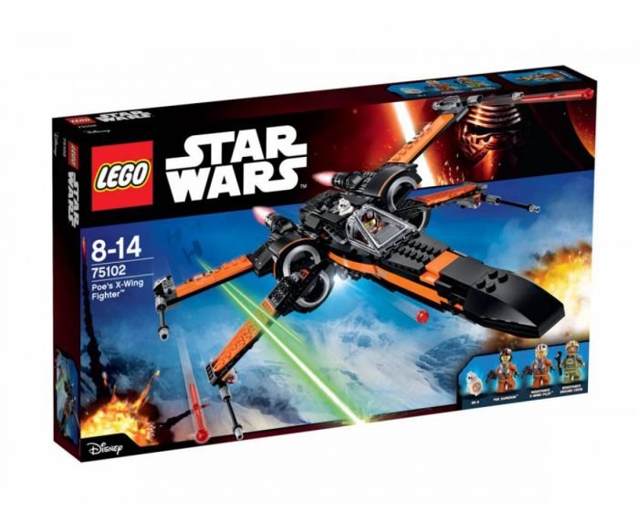 Х-Уинг Файтър На Пое LEGO® Star Wars™ 75102