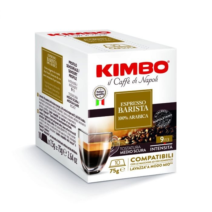 Кафе капсули "A Modo Mio" Kimbo Espresso Barista - 10 х 8 г