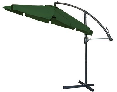 Градински чадър лукс D-040 3 м - зелен