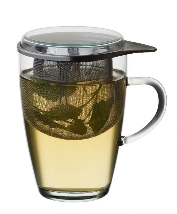 Чаша за чай с капак и цедка Simax Lyra Tea for One 350 мл