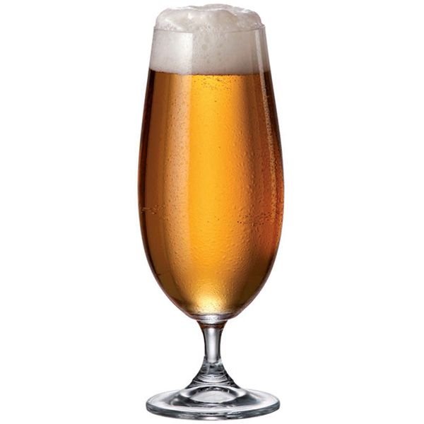 Чаша за бира Bohemia Glass Sylvia Beer 380 мл, 6 броя