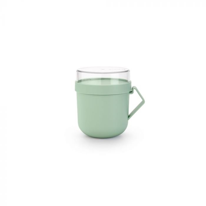 Чаша с капак Brabantia Make&Take 600 мл, Jade Green