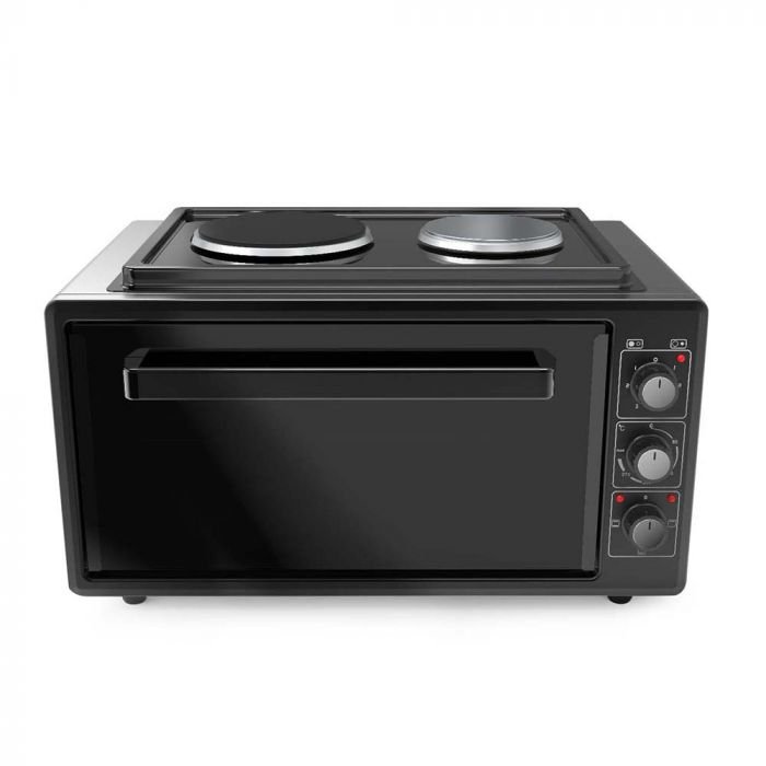 Малка готварска печка Muhler MC-4222 - черна
