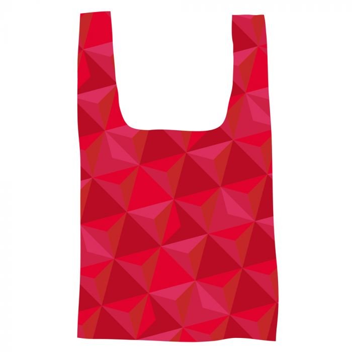 Торба за пазаруване за многократна употреба Tescoma Fancy Home - червена