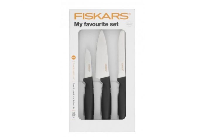 Комплект 3 броя ножове Fiskars Starter Set
