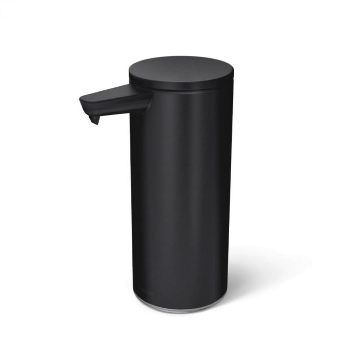 Дозатор за течен сапун Simplehuman със сензор и презареждане, черен мат