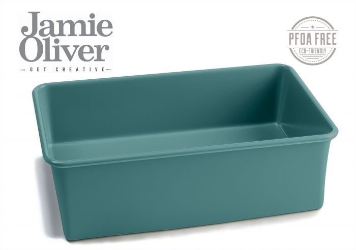 Правоъгълна форма за печене Jamie Oliver 21/13 см - цвят атлантическо зелено