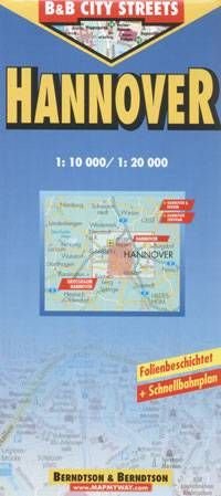 Hannover: City Streets/ 1: 10000