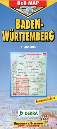 Baden-Wurttemberg/ 1:400 000