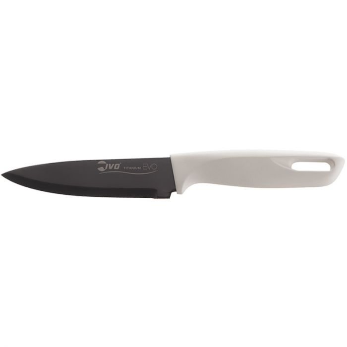 Нож на майстора IVO Cutelarias Titanium Evo 13 см - бяла дръжка