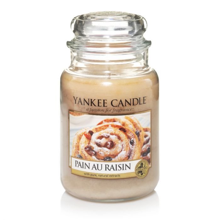 Ароматна свещ в буркан Yankee Candle Large Jar  Pain au Raisin