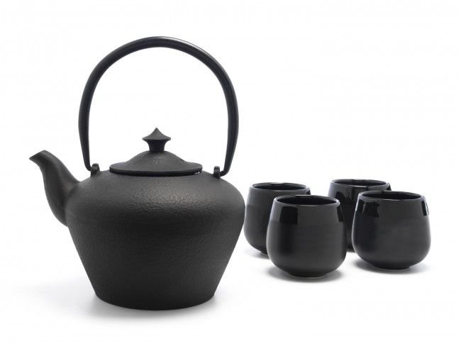 Подаръчен сет за чай Bredemeijer Chengdu, 5 части - черен