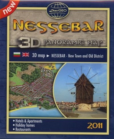 Nessebar. 3D Panoramic Map