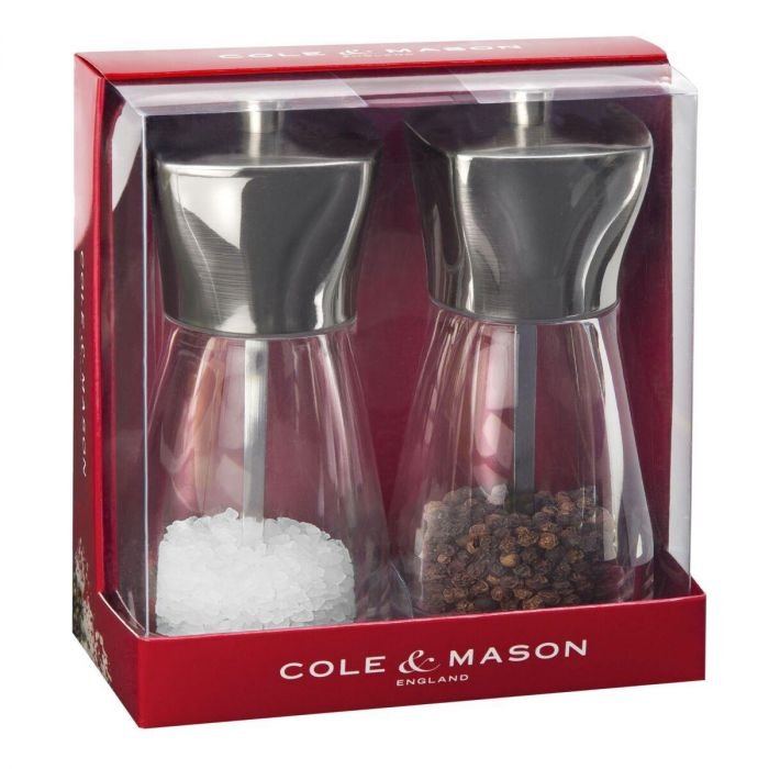 Комплект мелнички за сол и пипер Cole&Mason Rye 16 см