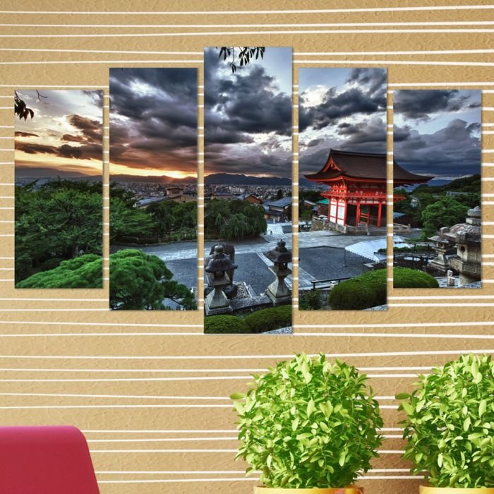 Декоративен панел за стена с приказен китайски изглед Vivid Home