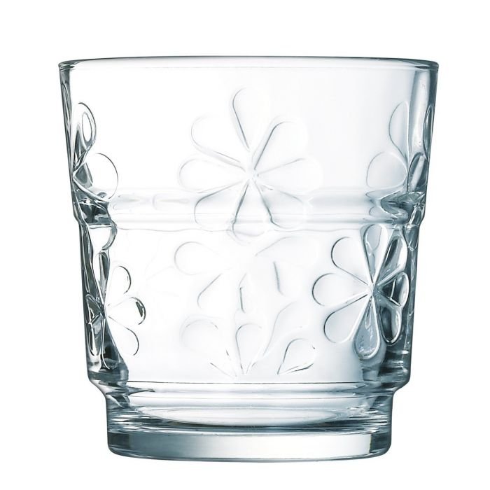 Комплект от 6 броя чаши за аперитив Luminarc Funny Flowers 250 мл