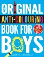 Original Anti- Colouring Book For Boys
