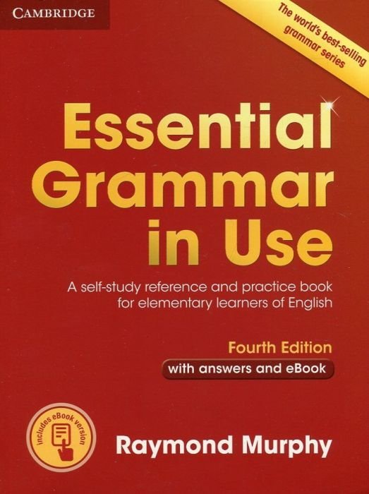 Essential Grammar in Use/Fourth Edition with answers and CD-ROM (червена)