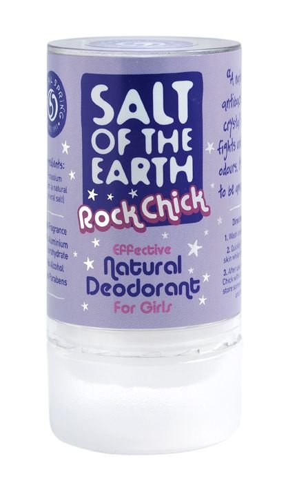 Естествен кристален рол-он за момичета Salt of the Earth 'Rock Chick' 90 г