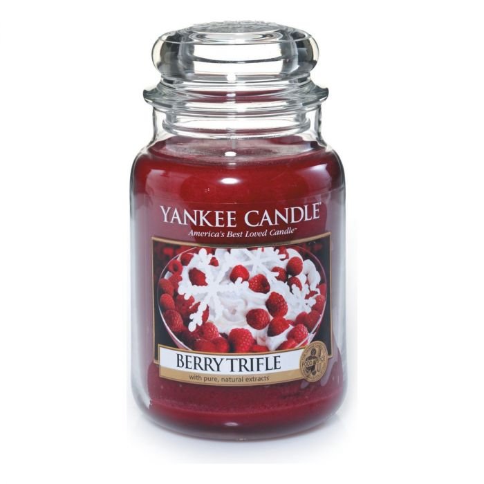 Ароматна свещ в голям буркан Yankee Candle Large Jar Berry Trifle