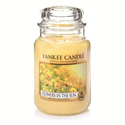 Ароматна свещ в голям буркан Yankee Candle Large Jar Flowers In The Sun 