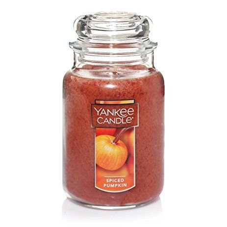 Ароматна свещ в голям буркан Yankee Candle Large Jar Spiced Pumpkin