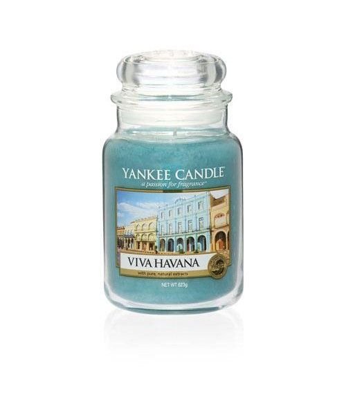 Ароматна свещ в голям буркан Yankee Candle Large Jar Viva Havana