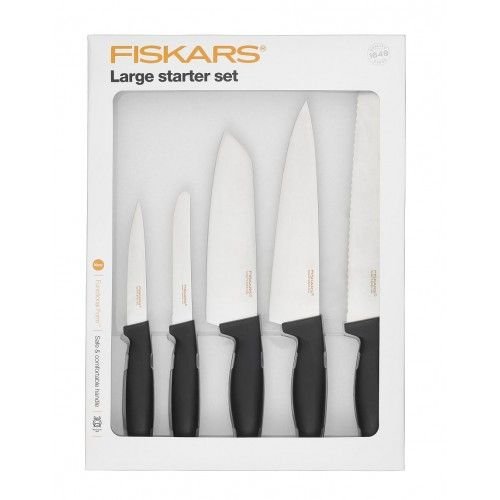 Комплект 5 броя ножове Fiskars Large Starter Set, Functional Form NEW