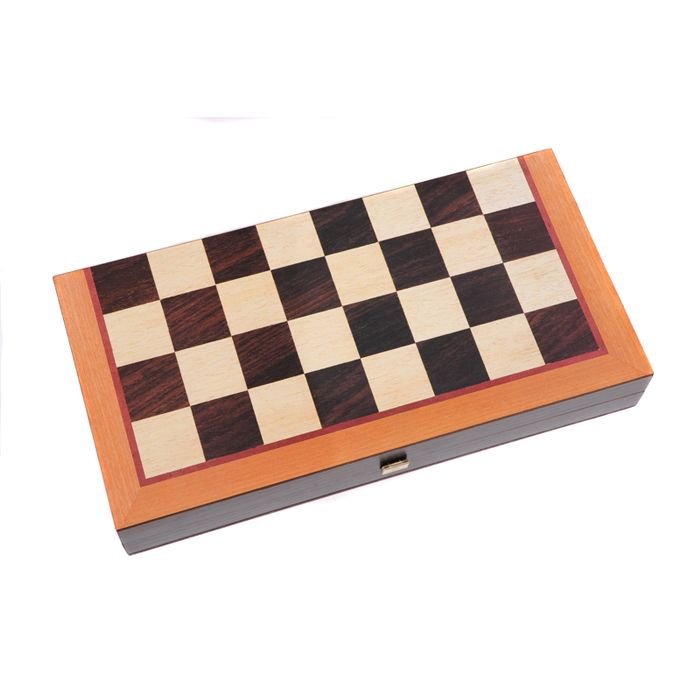 Дървена табла и шах Manopoulos, голяма