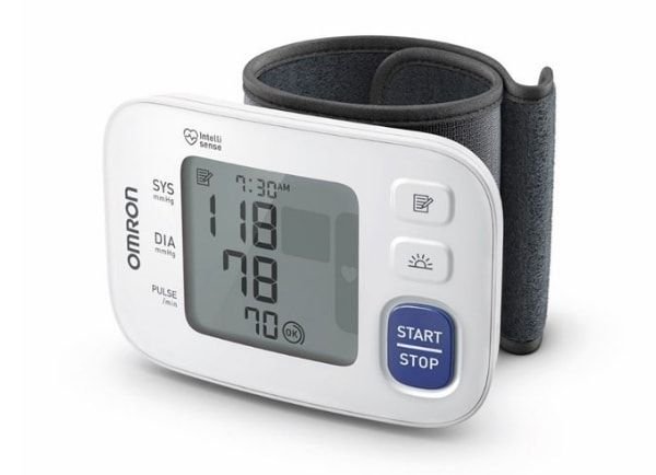 Апарат за измерване на кръвно налягане Omron Healthcare RS4, за китка
