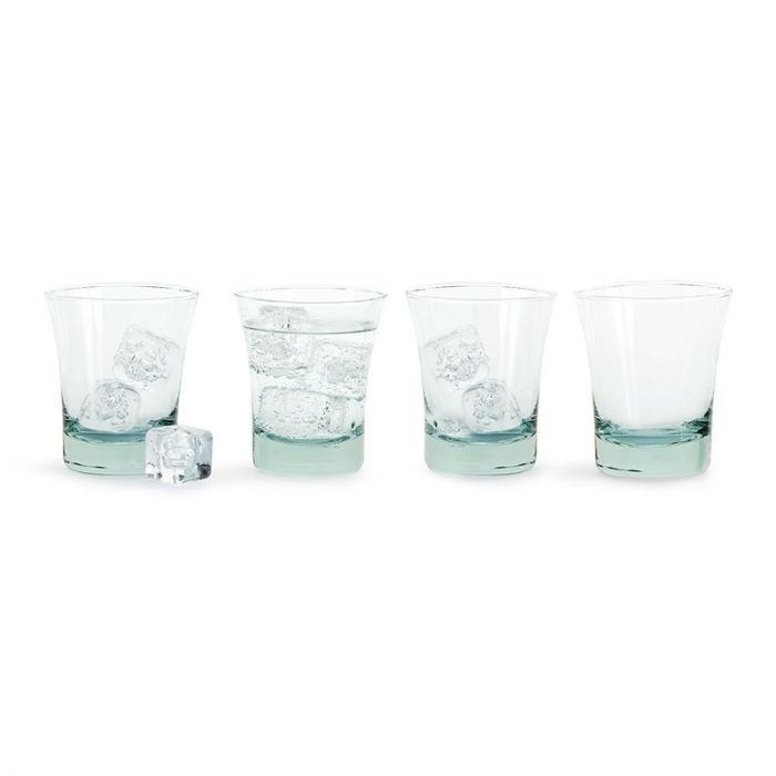 Комплект от 4 броя чаши Sagaform Nature, рециклирано стъкло