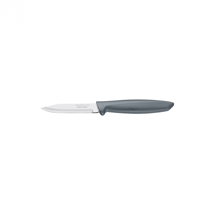 Нож за зеленчуци Tramontina Plenus 3",  сива дръжка