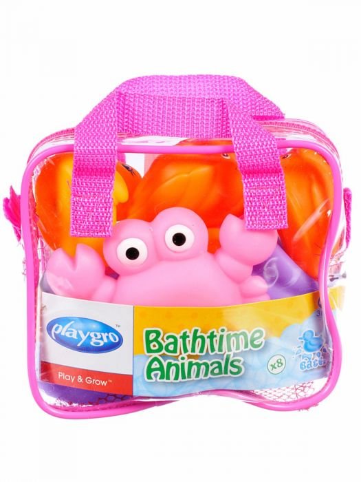 Животни за баня - комплект за момиче Playgro Bathtime Animals 