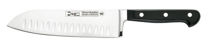 Оребрен нож сантоку IVO Cutelarias Blade Master 18 см