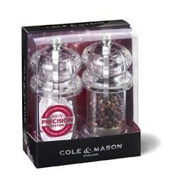 Комплект мелнички за сол и пипер Cole & Mason 575