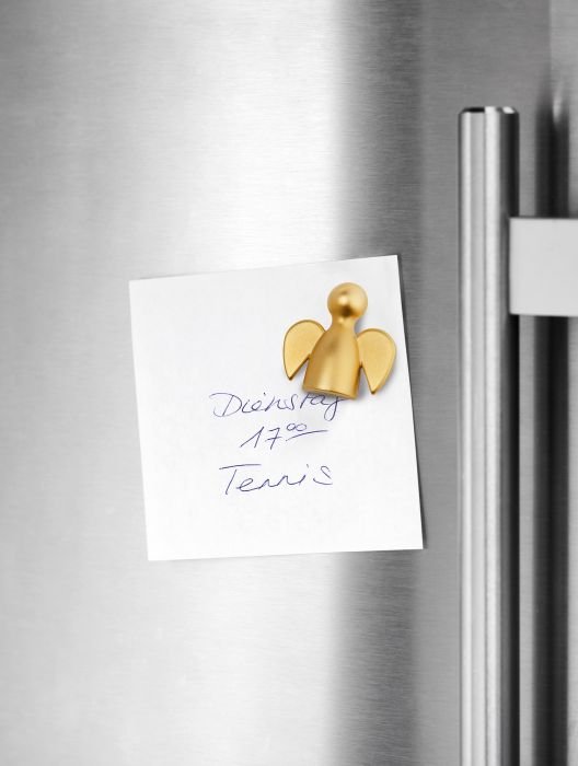 Магнит за хладилник Philippi Angelo - цвят злато