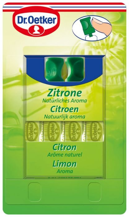 Есенция лимон Dr. Oetker, 4 ампули х 2 мл