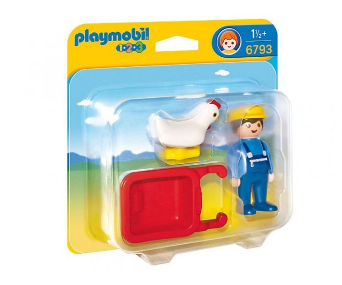 Фермер с ръчна количка Playmobil 6793