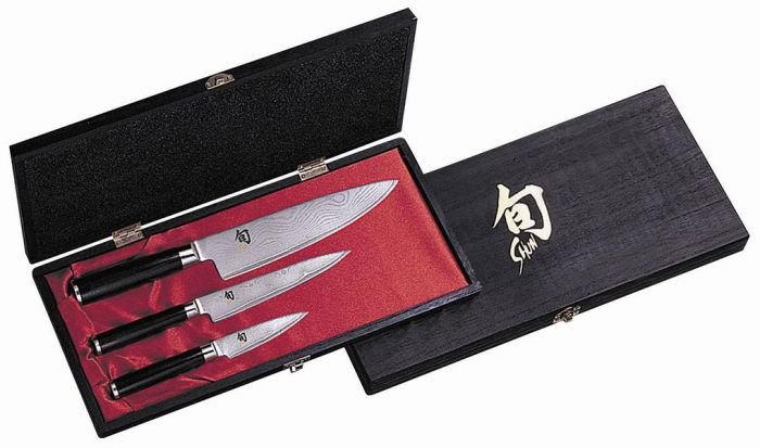 Комплект от 3 ножа KAI Shun DMS-300