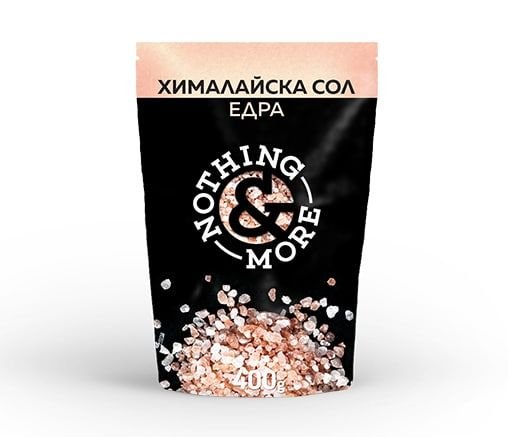 Хималайска сол едра &Nothing More 400 г