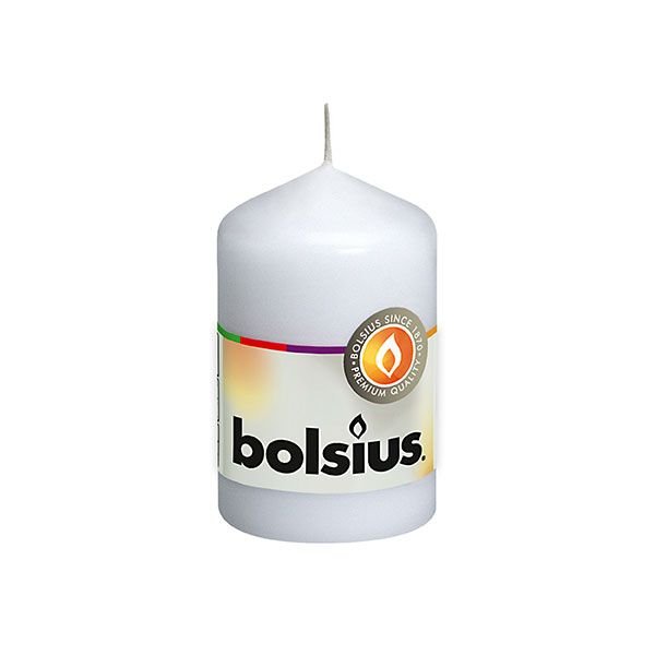 Свещ цилиндър Bolsius, 80/48 мм, яйце