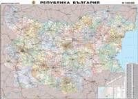Административна карта на Република България М 1:400 000