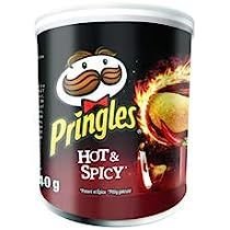 Чипс Pringles малък пикантен лют 40 г