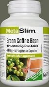 Зелено кафе на зърна Webber Naturals MetaSlim, 400мг x 50 капсули