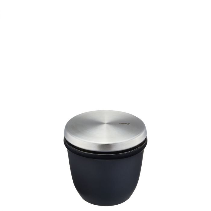 Канистер за сол или подправки Gefu X-Plosion® - цвят черен / инокс