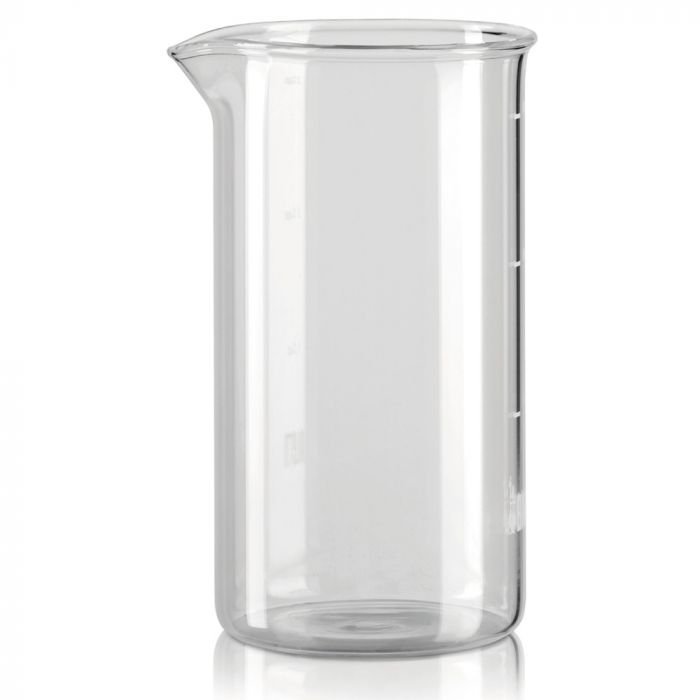 Резервен стъклен съд за кафеварка тип френска преса Bialetti 1,0 л