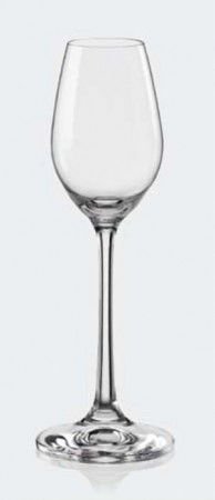 Kомплект 6 бр. чаши от кристалин за концентрат Bohemia Crystalex Viola 60 мл