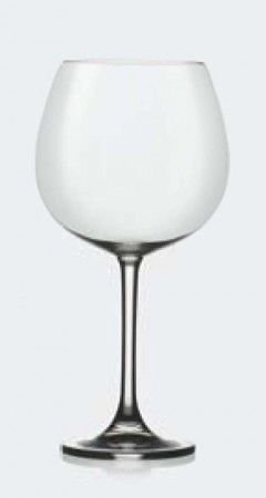 Комплект 6 бр. чаши от кристалин за червено вино Bohemia Crystalex Flamenco 850 мл