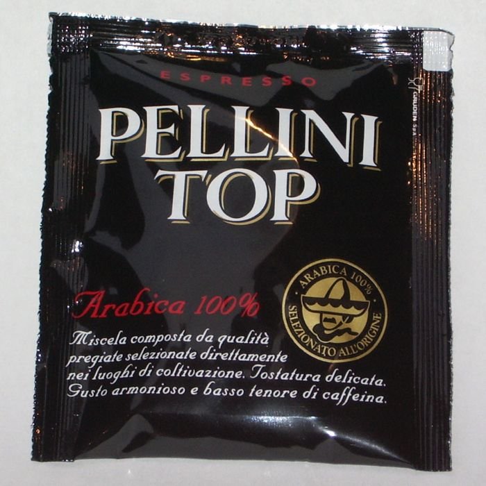 Кафе дози Pellini Top 100% Arabica 7 г - 50 броя