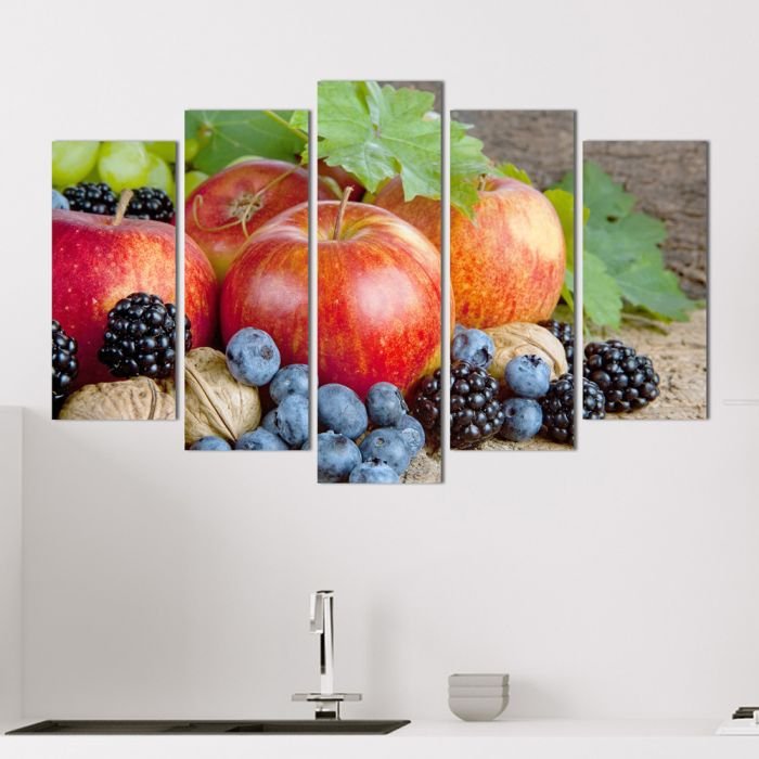 Декоративен панел за стена със свежи горски плодове Vivid Home